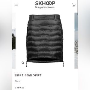 Skhoop Short Down Skirt